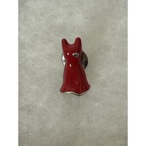 Cute 1” Women’s Red Dress Heart Awareness Lapel Pin.